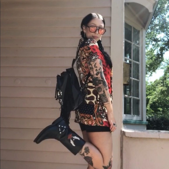 Mod style Zara quilted patch dress - Picture 5 of 9